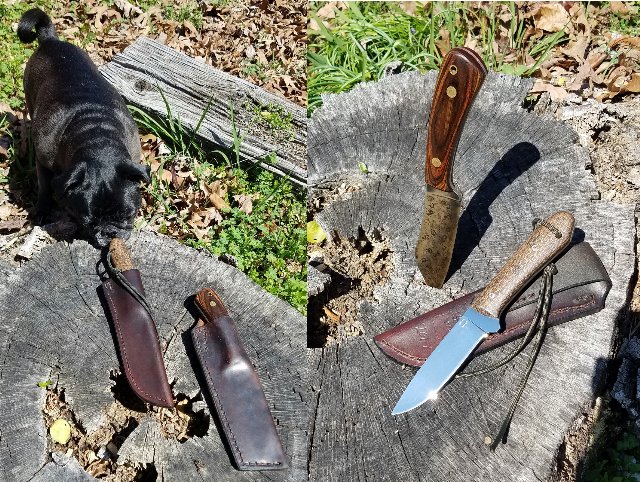 Lucas Forge Knives, Lucas Forge Knife Collection, Custom Hunting Knives, Custom Knives