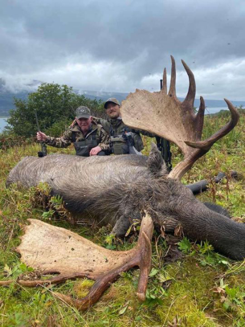 Moose Hunting Knife, Lucas Forge, Custom Hunting Knives, Lucas Knives