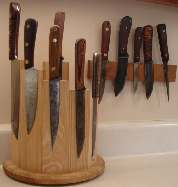 Lucas Forge, Custom Knife Collection, Hunting Knives, Custom Kitchen Knives, Custom Chef's Knife