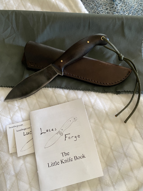 Jack Pine Special, Custom Hunting Knives, Lucas Forge