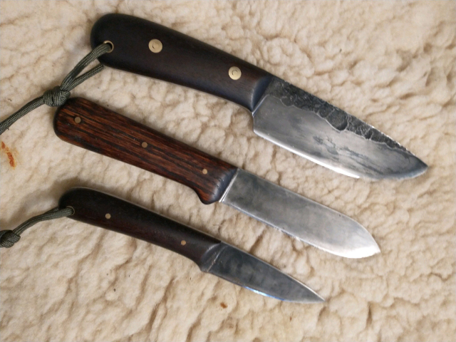 Lucas Forge, Custom Hunting Knives, Lucas Forge Knife Collection