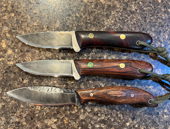 Lucas Forge, Lucas Forge Knives, Custom Hunting Knives, Camping Knives, Packer Knives