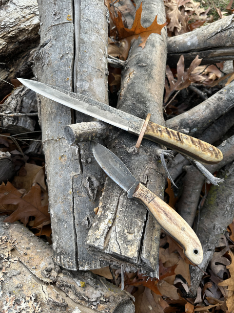 Lucas Forge Knife Collection, Lucas Forge Custom Hunting Knives