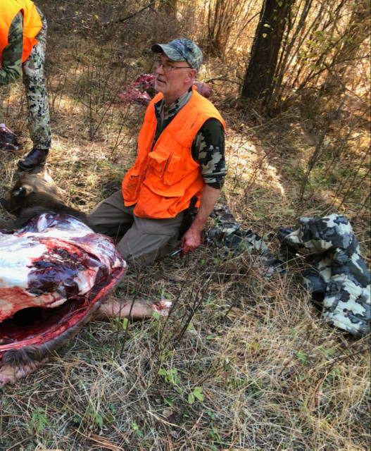 Elk Hunting Knife, Custom Hunting Knives, Lucas Forge