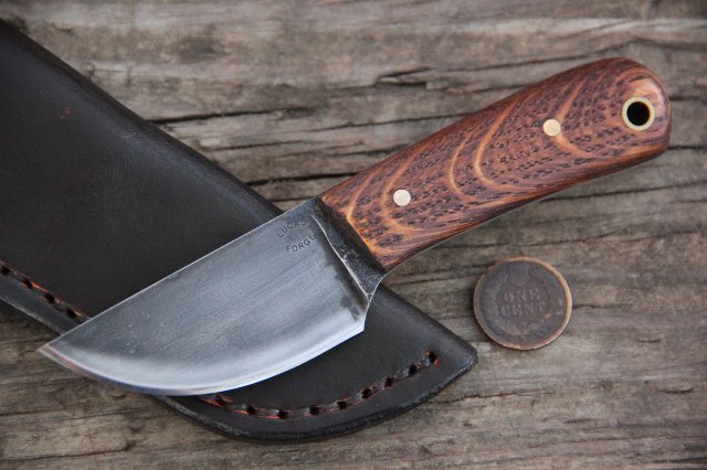 Skinner, Patch Knife, SMall Custom Knife, Knife with Blade Under 4 inches