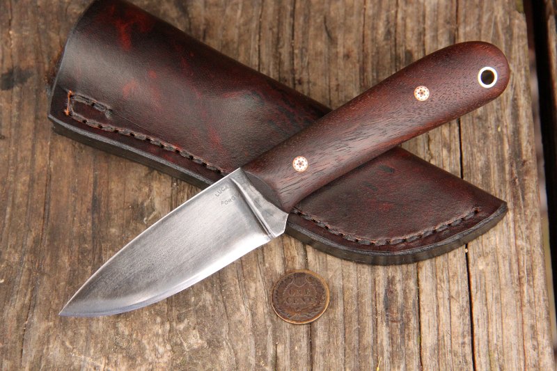 Frontier Knife, Custom Knife, Historical Knife, Historic Knives, Lucas Forge Knives