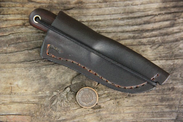 Pocket Sheath, Lucas Forge, Custom Knives