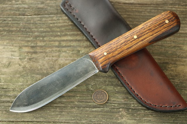Lucas Forge, Custom Hunting Knives, Traditional Hunting Knife, Handmade Knives, Woodsman Knives
