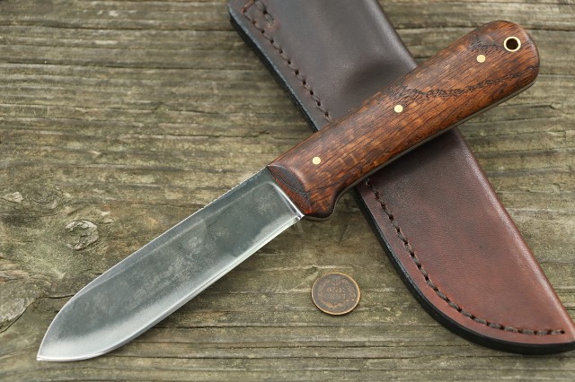 Kephart, Traditional Hunting Knife, Mountain Man Knife, Lucas Forge, Heirloom Hunting Knives, Custom Hunting Knives, Hammer-Forged Knife, Hand-Forged Knife