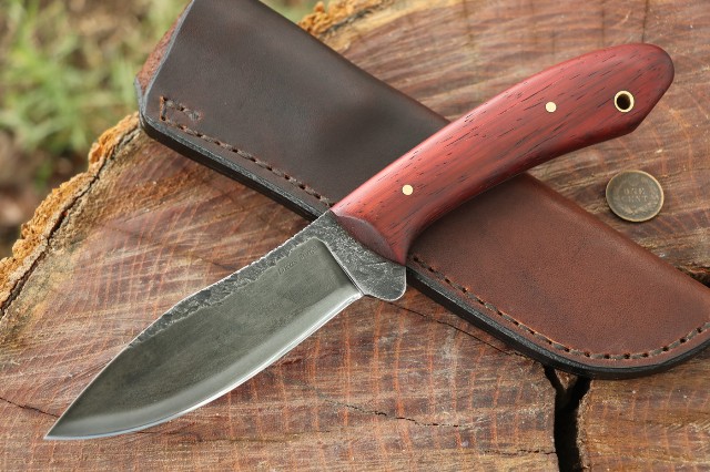 Hunting Knife, Custom Hunting Knives, Belt Knife, Bushcraft Knife, Forged Knife, Lucas Forge