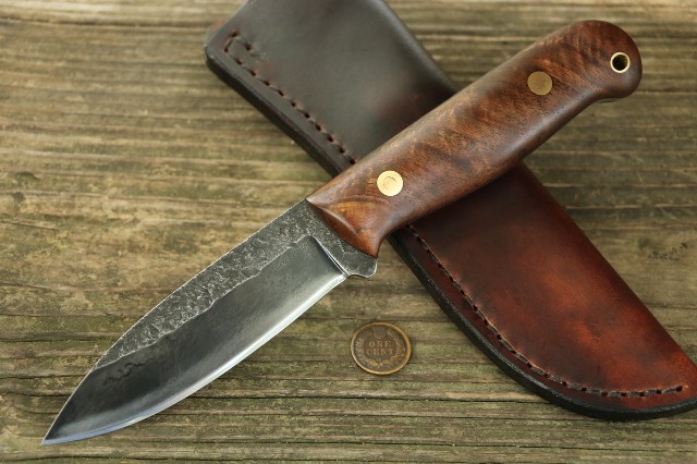 Bush Knife, Lucas Forge, Custom Hunting Knives