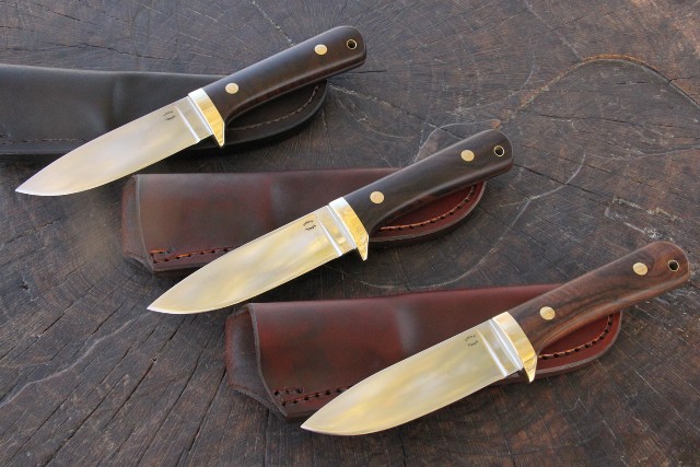 Classic Hunters, Classic Hunter Knives, Lucas Forge, Hunting Knives, Fancy Hunting Knife, Custom Hunting Knives, Custom Outdoor Knife, Camp Knife, Woodsman Belt Knife