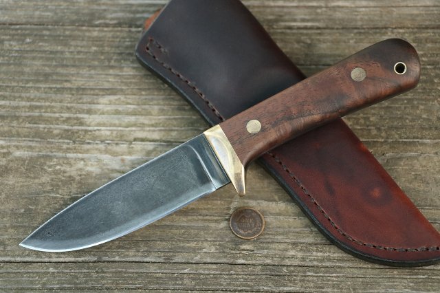 Custom Knives, Classic Hunter, Custom Hunting Knives, Lucas Forge