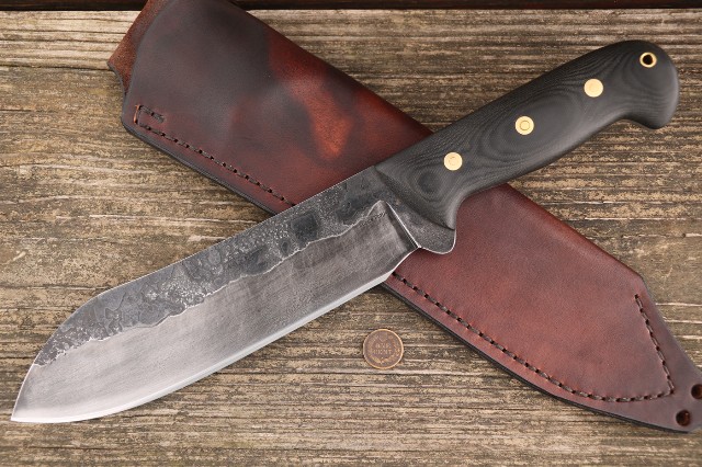 Lucas Forge Survival Knife, Lucas Forge Chopping Knife, Camp Knife, Trail Knife, Custom Hunting Knife