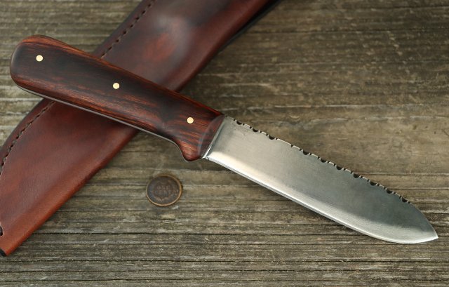 Hunting Knives, Kephart Knives, Lucas Forge, Ironwood, Ironwood Knife Handles, Custom Hunting Knives, Custom Outdoor Knives