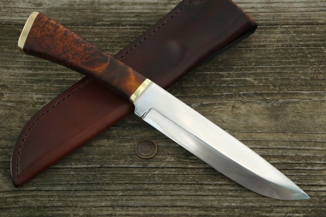 Custom Bowie Knife, Lucas Forge, Custo Hunting Knives, Collector Knives