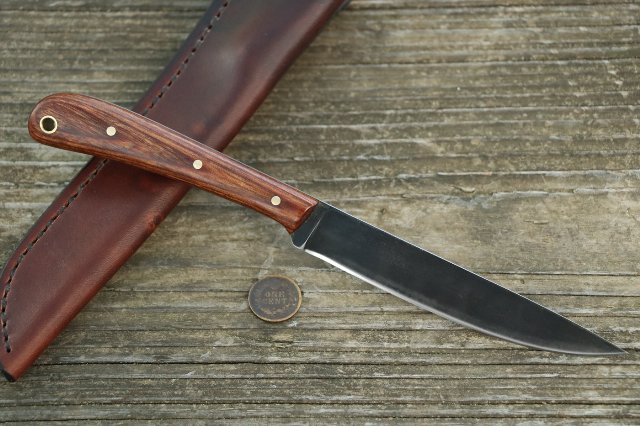 Custom Knives, Lucas Forge, Hunting Knives, Belt Knife, Camping Knife, Hiking Knife, Backwoodsman