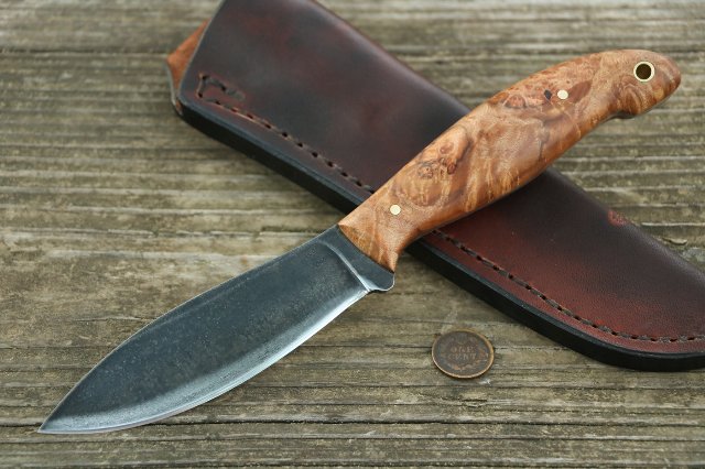 Custom Knives, Lucas Forge, Belt Knife