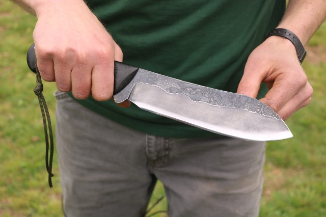 Lucas Forge Survival Knife, Lucas Forge Chopping Knife, Camp Knife, Trail Knife, Custom Hunting Knife