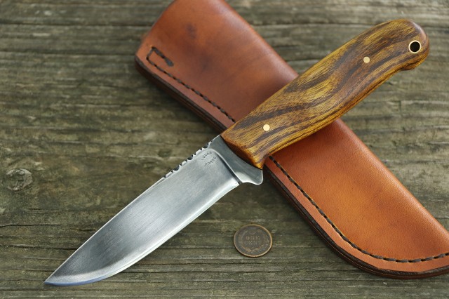 Bush Knives, Bushcraft Knives, Lucas Forge Knives, Custom Hunting Knives