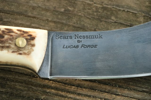 Custom Sears Nessmuk, Vintage Nessmuk, Custom Hunting Knives, Lucas Forge, Nessmuk, What is Nessmuk?