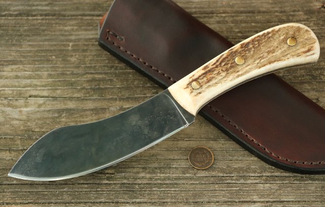 Custom Sears Nessmuk, Vintage Nessmuk, Custom Hunting Knives, Lucas Forge