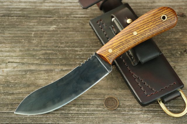 Custom Hunting Knives, Nessmuk Knives, Nessmuk, Historic Knives, Lucas Forge