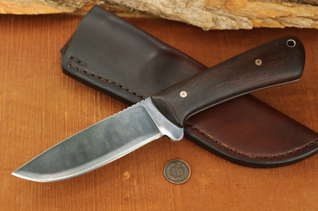 Elk River Hunter, Custom Hunting Knives, Lucas Forge, Outdoor Knives, Bushcraft Knives, Camp Knives