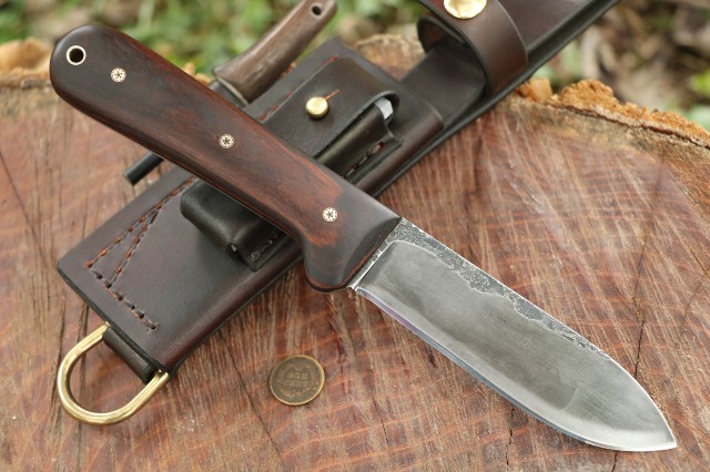 Custom Kephart, Kephart Knife, Lucas Forge, Custom Hunting Knives, Historical Knife Designs