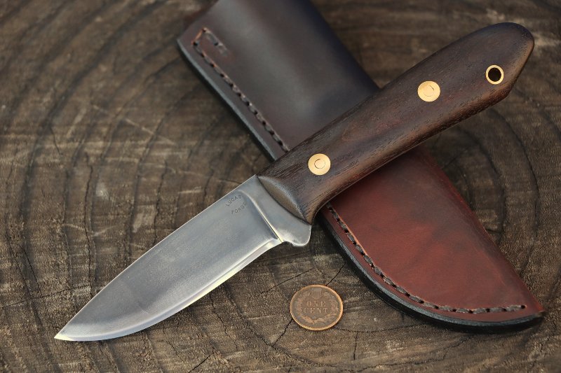 Pack Knife, Belt Knife, Lucas Forge Knife, Custom Hunting Knives