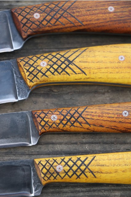 Custom Hunting Knives, Lucas Forge, Custom Knifemaker, Hand Forged Knives