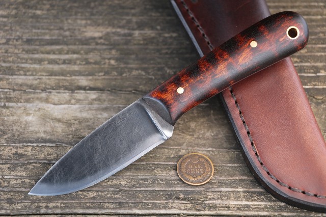 Lucas Forge, Custom Hunting Knives, Small Hunting Knives, High Carbon Knives