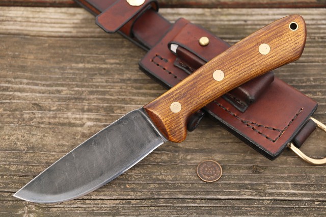 Camp Knife, Custom Hunting Knife, Lucas Forge