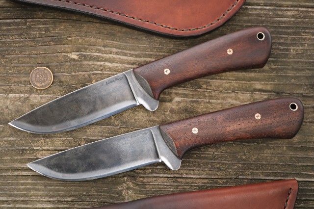 Classic Hunting Knife, Lucas Forge, Custom Camp Knives, Custom Outdoor Knives, Outdoorsmen Knives