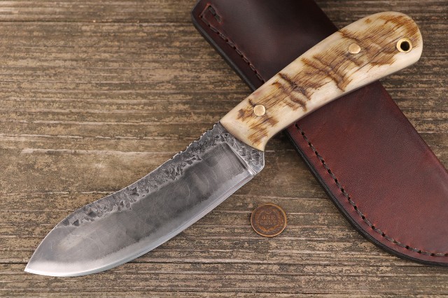 Forged Knives, Lucas Forge, Custom Hunting Knives, Nessmuk, Nessmuk Knife