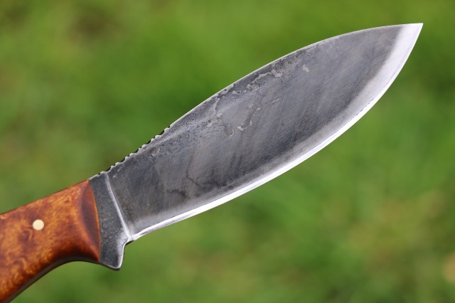 Custom Hunting Knives, Hand Forged Knives, Hammer Forged Blades, Lucas Forge, Lucas Knives, Bushcraft Knives