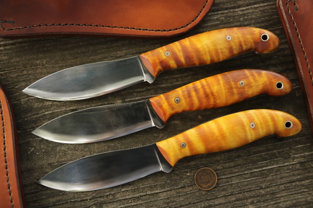 Canada Knives, Made in USA Knives, USA Knives, Lucas Forge, US Knifemakers, Custom Hunting Knives