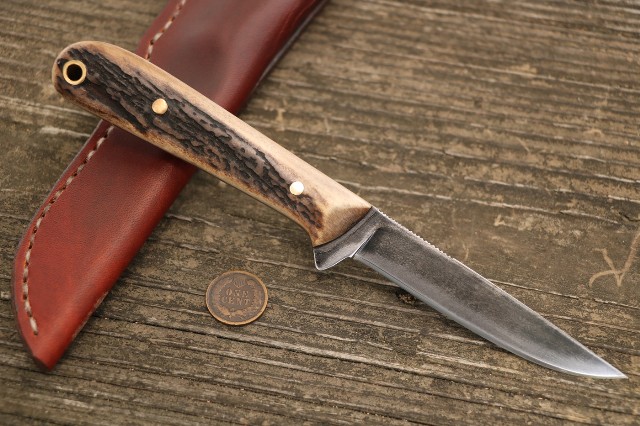 Skinning Knife, Custom Hunting Knife, Bird Knife, Fish Knife, Fillet Knife, Lucas Forge