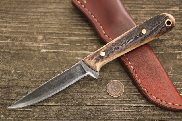 Skinning Knife, Custom Hunting Knife, Bird Knife, Fish Knife, Fillet Knife, Lucas Forge