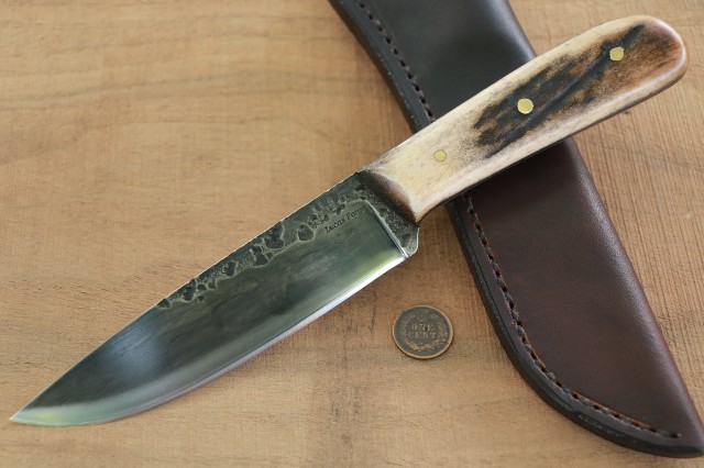 Powder River, Trade Knife, Lucas Forge, Historic Knife Designs, Mountain Man Knife, Camp Knife, Hand Forged Knives