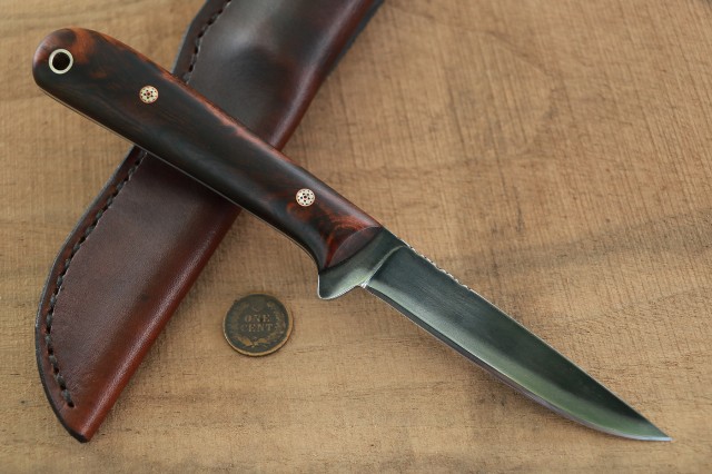 Custom Hunting Knives, Custom Skinning Knife, Skinning Knife, Caping Knife, Lucas Forge, Deer Hunting Knife, Fish Knife