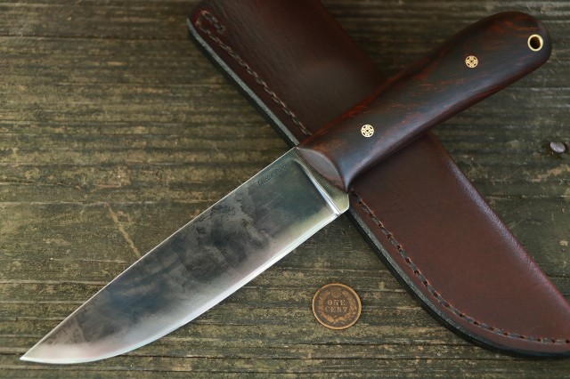 Powder River, Trade Knife, Lucas Forge, Custom Hunting Knife, Historical Knife, Mountain Man Knife, Camp Knife, Trail Knife, Bushcraft Knife