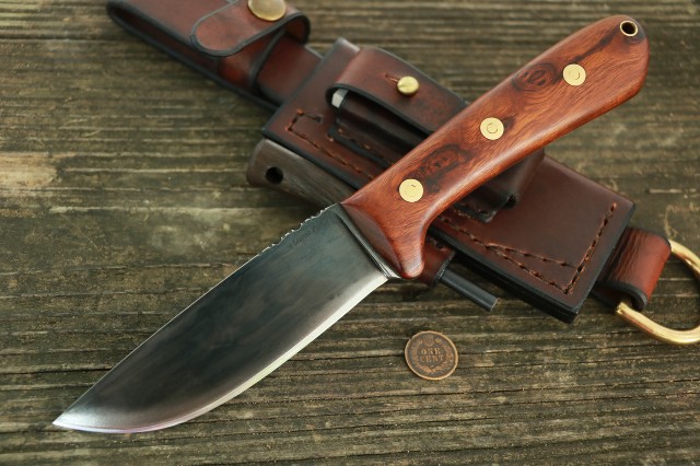 Lucas Forge, Mini Jaguar Knife, Bush Knife, Camp Knife, Custom Hunting Knife