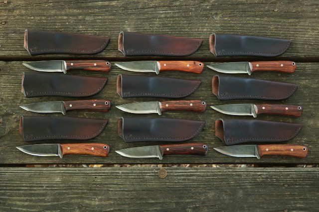 Custom Knife Collection, Nine Point, Nine Point Knives, Lucas Forge