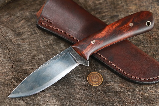 Lucas Forge, Deer Knife, Field Dressing Knife, Hunting Knife, Hunters, Forged Knife, Hand Forged Knife, Custom Knifemakers