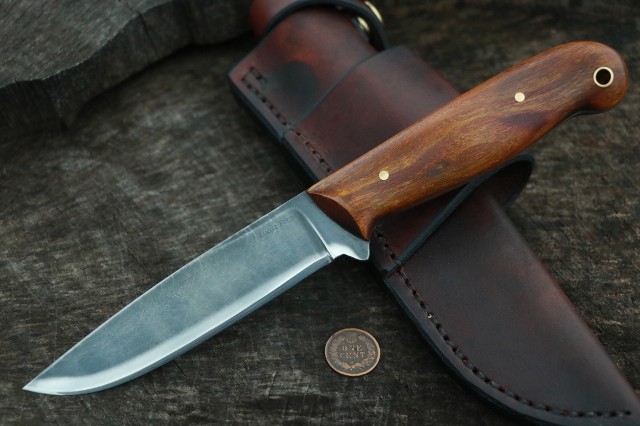 Bushcraft Knife, Hunting Knife, Lucas Forge, Outdoor Knife, Backwoodsman Knife