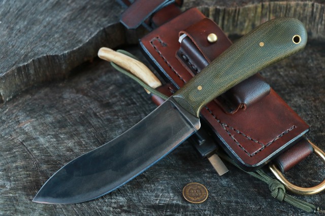 Nessmuk, Nessmuk Knife, What is a Nessmuk Knife, Lucas Forge, Custom Hunting Knives