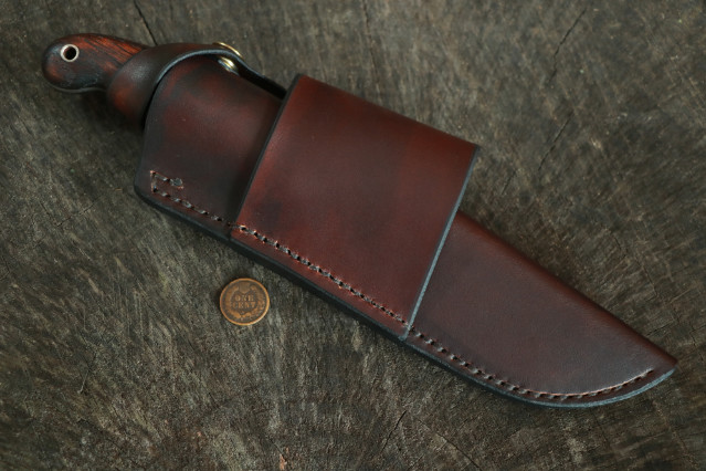 Custom Hunting Knives, Lucas Forge, Lucas Knives, Jack Pine Special