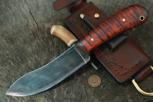 Woodsman Nessmuk, Nessmuk Knife, What is a Nessmuk Knife, Lucas Forge