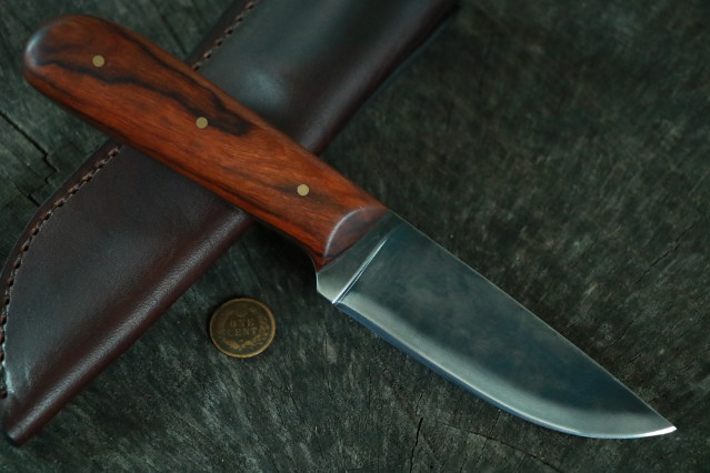 Powder River Knife, Lucas Forge, Custom Hunting Knives, Trade Knife